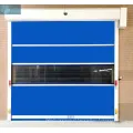 Blue Electric Operate Warehouse Rolling PVC Porta